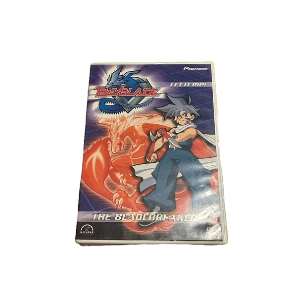 Lot of 2 Beyblade DVDs Let It Rip Signature Series + The Bladebreakers Pioneer - Picture 2 of 3